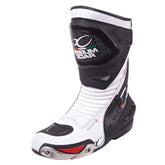 MUGENRACE BOT-MNR-1490 SPHANTOM MOTOCICLISTA BOTAS PRETAS BRANCAS
